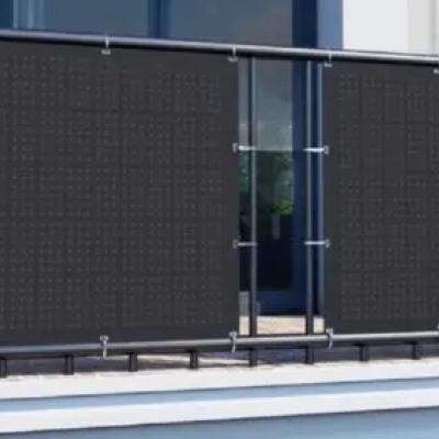 Panneaux souples pour balcon